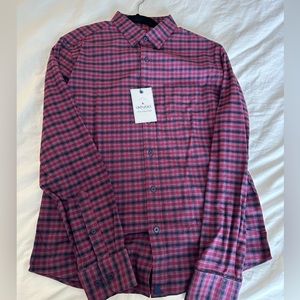 Untuckit flannel long sleeve shirt